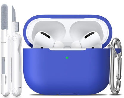 R-fun for AirPods 2nd/1st Case Silicone Cover, Banana Violet