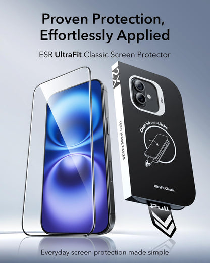 ESR 3 Pack for iPhone 17 Pro Max Screen Protector, Classic Clear