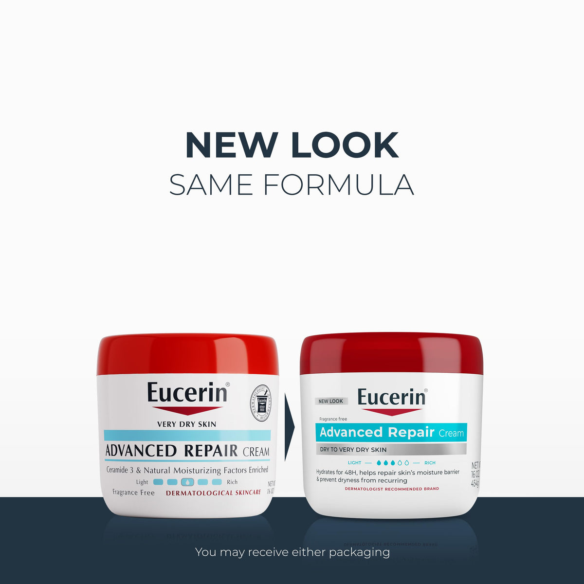 Eucerin Advanced Repair Lotion, Urea Enriched, 16.9 FL OZ