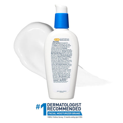 CeraVe AM Daily Facial Moisturizer with SPF 50, Face Sunscreen, 3oz