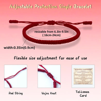 Red Bracelet for Women Men Red String Bracelet Baby Protection Gift