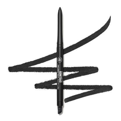 Revlon ColorStay Pencil Waterproof Eyeliner, 202 Black Brown, 0.01 oz