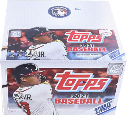 2021 Topps Update Series Baseball Retail Display Box