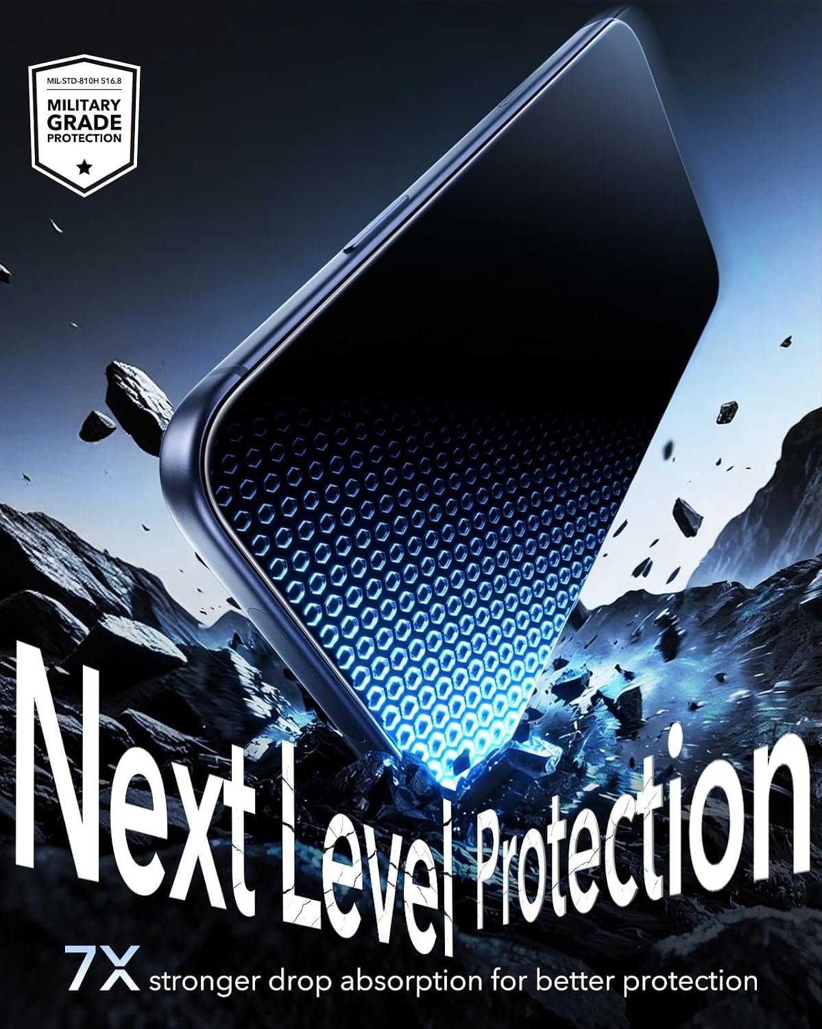 ESR 3 Pack for iPhone 17 Pro Max Screen Protector, Armorite