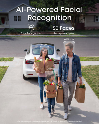 eufy Security Indoor/Outdoor Camera C35, Spotlight-Free Color Night Vision