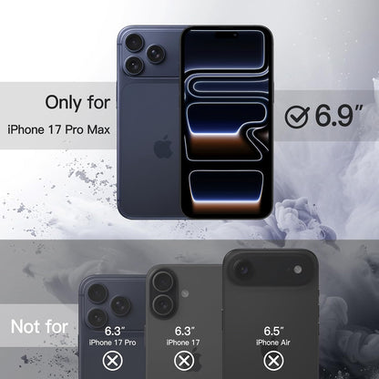 JETech Case for iPhone 17, Anti-Yellowing, Clear