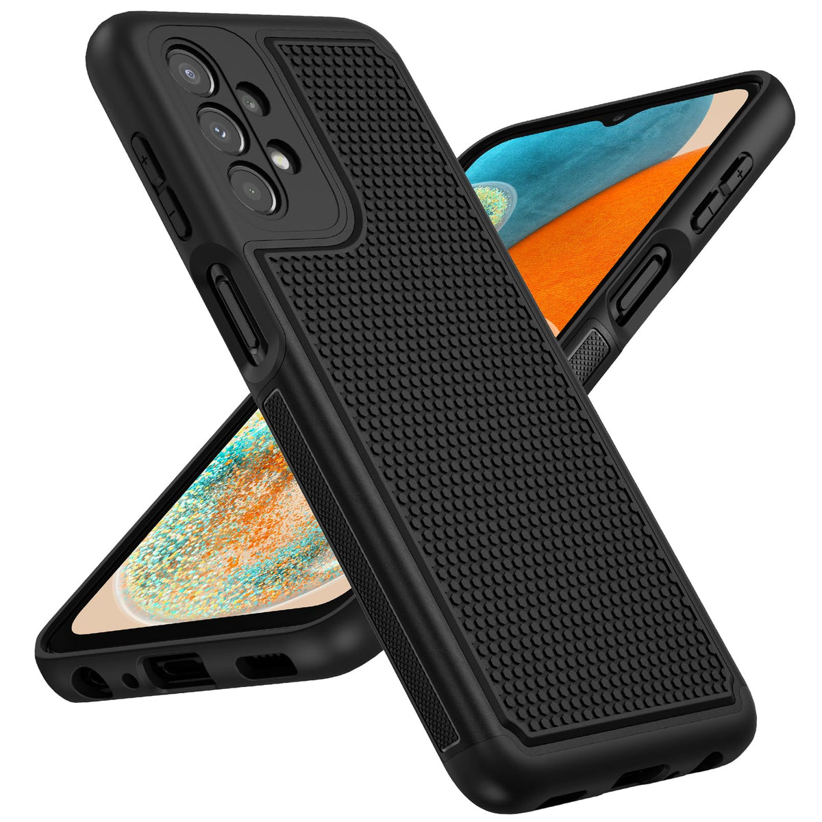 FNTCASE for Google Pixel 9a Case: Green Non Slip Textured