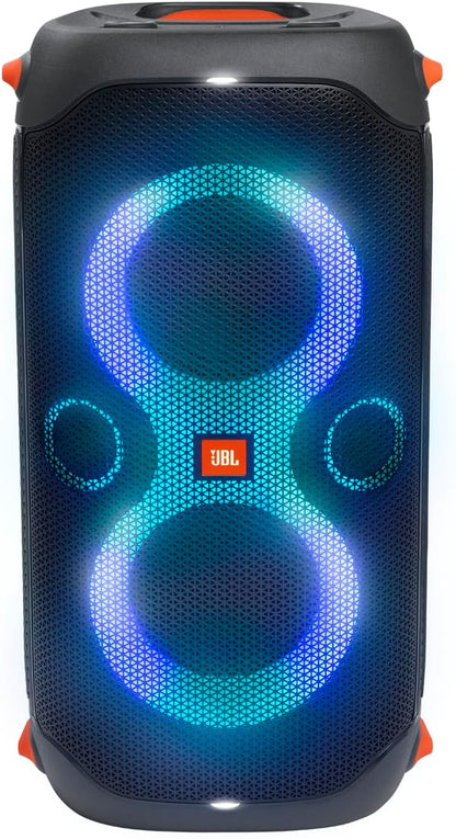 JBL PartyBox 110 - Portable Party Speaker with Built-in Lights, Powerful Sound and deep bass, Black
