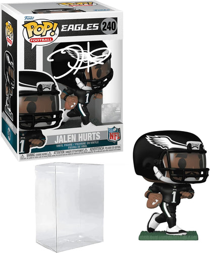 Jalen Hurts #240 Funko POP! Figurine, Philadelphia Eagles, Facsimile Signed