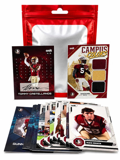 College Football 20 Card Jumbo Pack (1 Autograph + 1 Insert) (Michigan Wolverines)