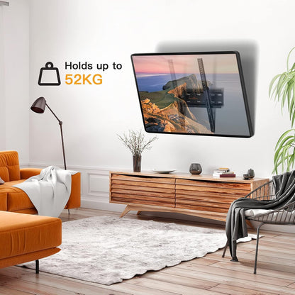 Perlegear Tilt TV Wall Bracket for 37–82 inch LCD LED TVs up to 60kg