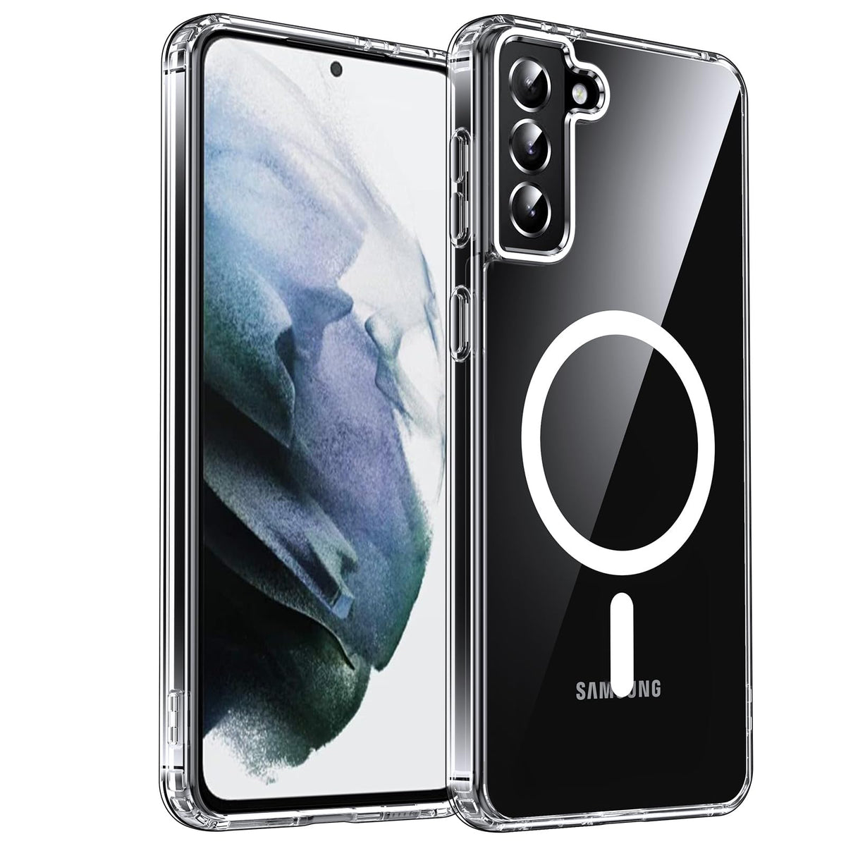 LeYi for Pixel-8A Phone Case: MagSafe Fit & Screen Protector Crystal Clear