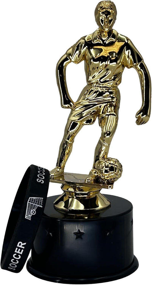 10PK or More DIY Blank or Engraved Soccer Trophies, Male Female Awards