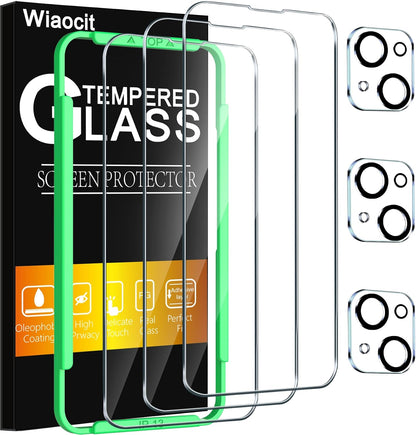 Wiaocit Tempered Glass Screen Protector for iPhone 13