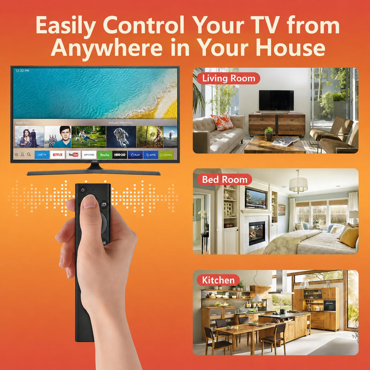 Replacement for LG TV Remote, for All 2019-2025 LG Remote Control for Smart TV with Voice and Pointer Function, for LG Magic Remote. 1-Year Warranty.