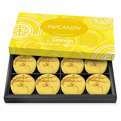 SWCANDY Sandalwood Shower Steamers 8 Pack, Home Spa Self Care