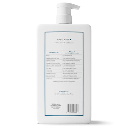 Native Body Wash 3 Pack - Natural Body Wash Women & Men - SLS & Paraben Free - Cucumber & Mint, Coconut & Vanilla, Lavender & Rose