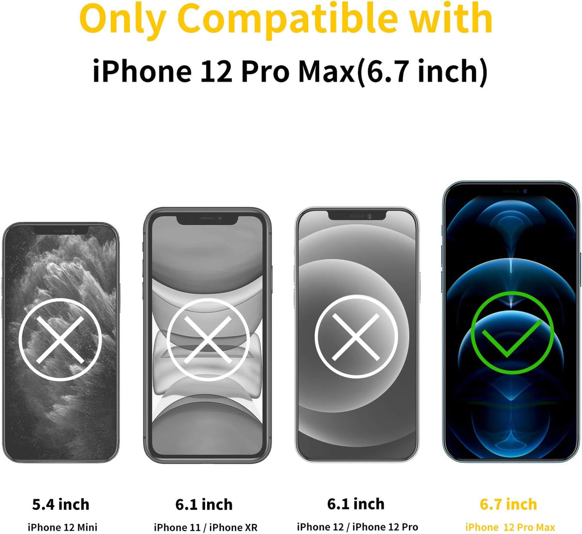 UNBREAKcable 3-Pack Screen Protector for iPhone SE 2022/SE 2020, iPhone 8/7
