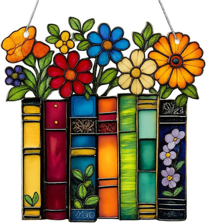 Book Lovers Gifts Book Ornament, Teacher Gifts for Women, Librarian, Reader