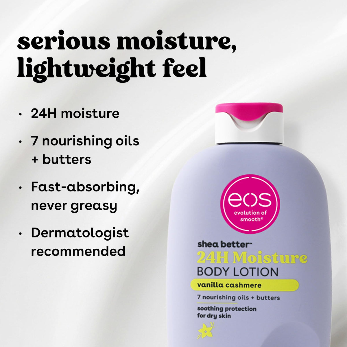 eos Shea Better Body Lotion- Crème de Pistachio, Natural Shea, 16 fl oz