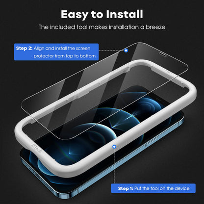 JETech Screen Protector for iPhone 18 Pro Max/17 Pro Max, 3-Pack