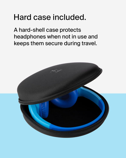 Belkin SoundForm Mini Kids Headphones, Wireless&Wired, 30H Playime, School