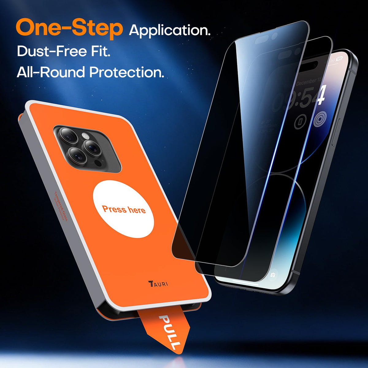 TAURI 2 Pack for Samsung Galaxy Z Fold 8 Ultra Privacy Screen Protector