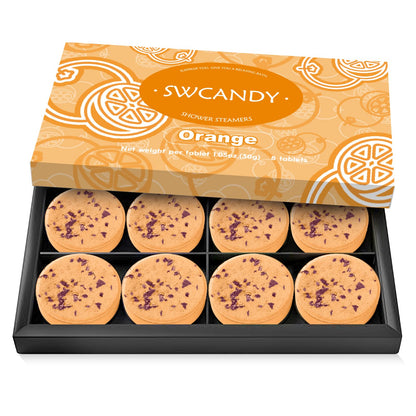SWCANDY Sandalwood Shower Steamers 8 Pack, Home Spa Self Care