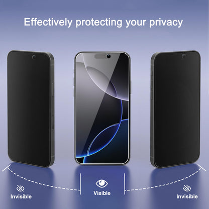 Ailun 3 Pack Privacy Screen Protector for iPhone 17 Pro Max, Tempered Glass
