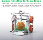 Creality SPARKX i7 Nano Combo 3D Printer Bundle with Hyper RFID PLA Filament 1.75mm Bundle 2KG (Black+White)