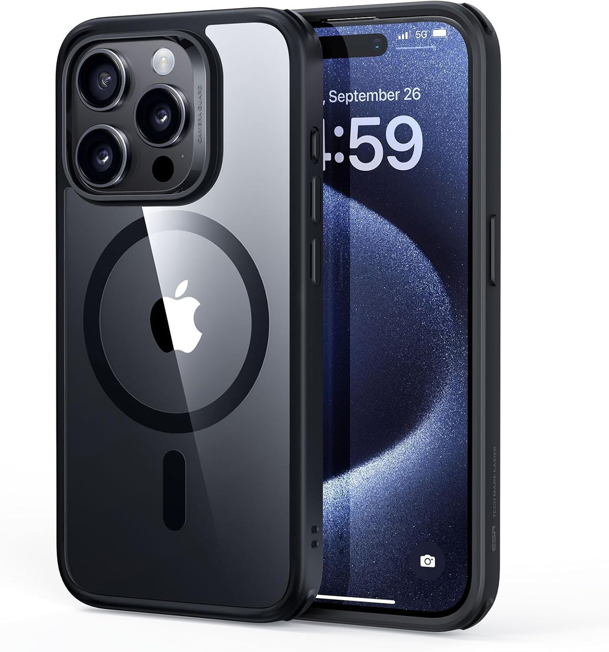 ESR Classic Hybrid for iPhone 15 Pro Max Case, Clear