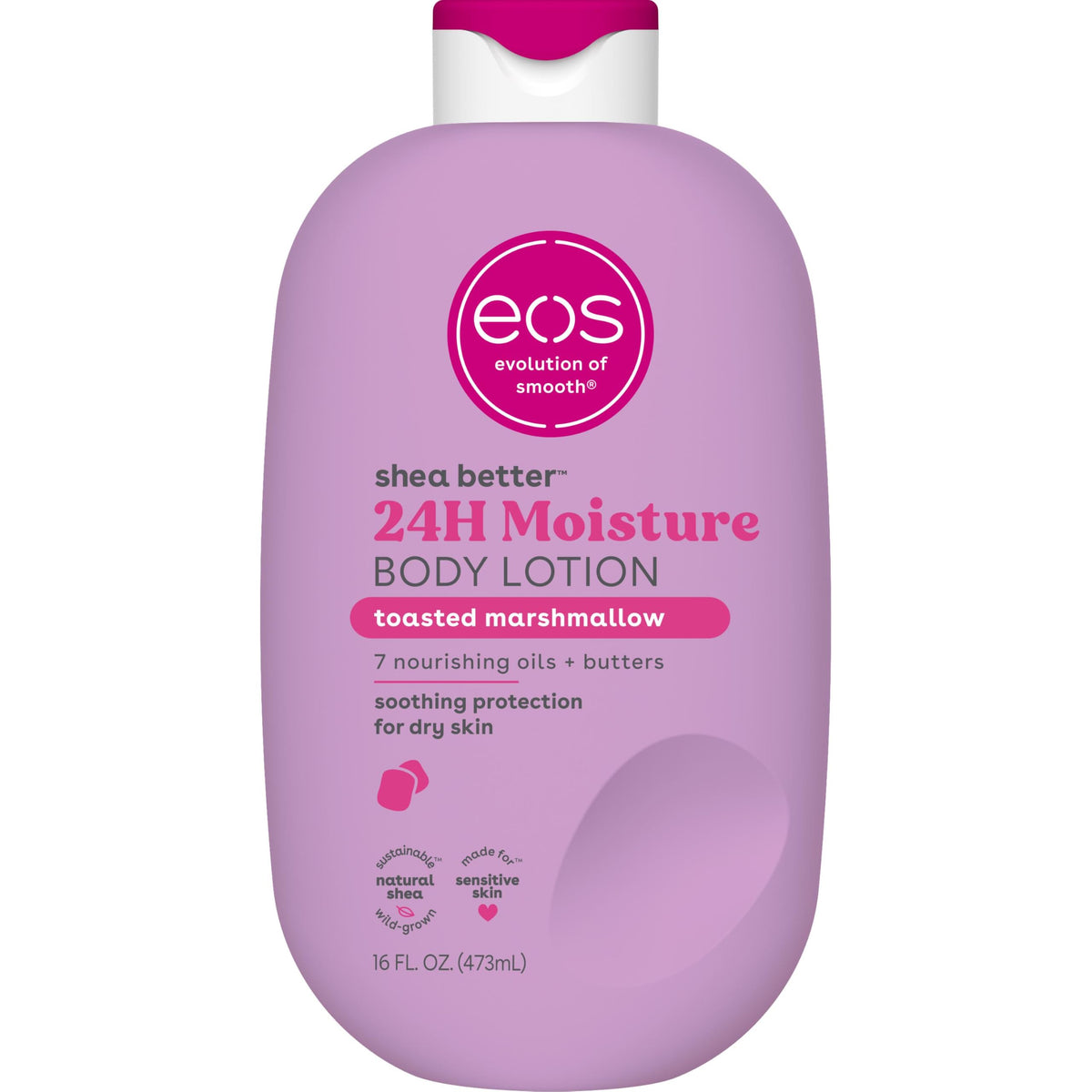 eos Shea Better Body Lotion- Crème de Pistachio, Natural Shea, 16 fl oz