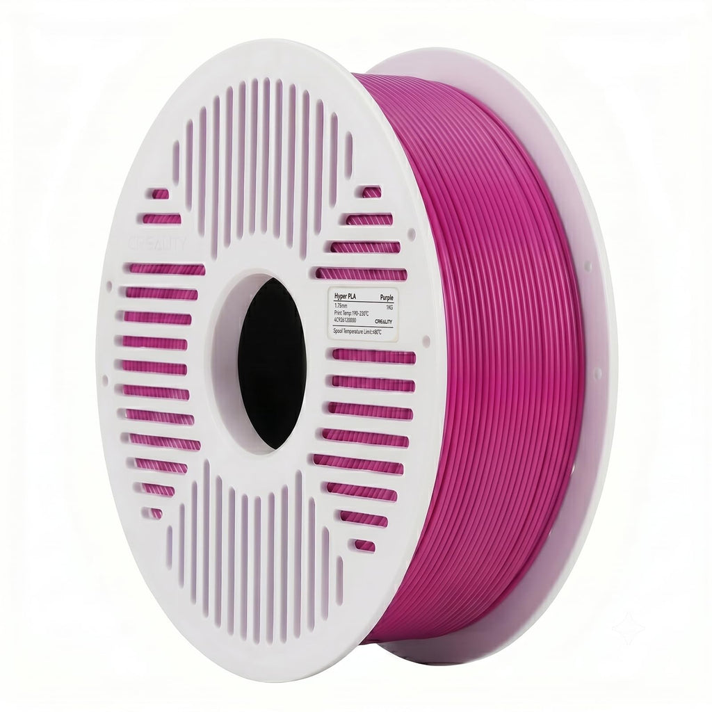 Creality Hyper PLA Filament RFID 1.75mm with Reusable Spool 1KG, High Speed Up to 600mm/s, White, 1-Pack