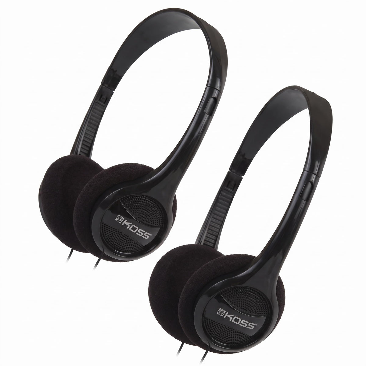 Koss KPH7 Lightweight Portable Headphone, Black