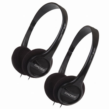 Koss KPH7 Lightweight Portable Headphone, Black