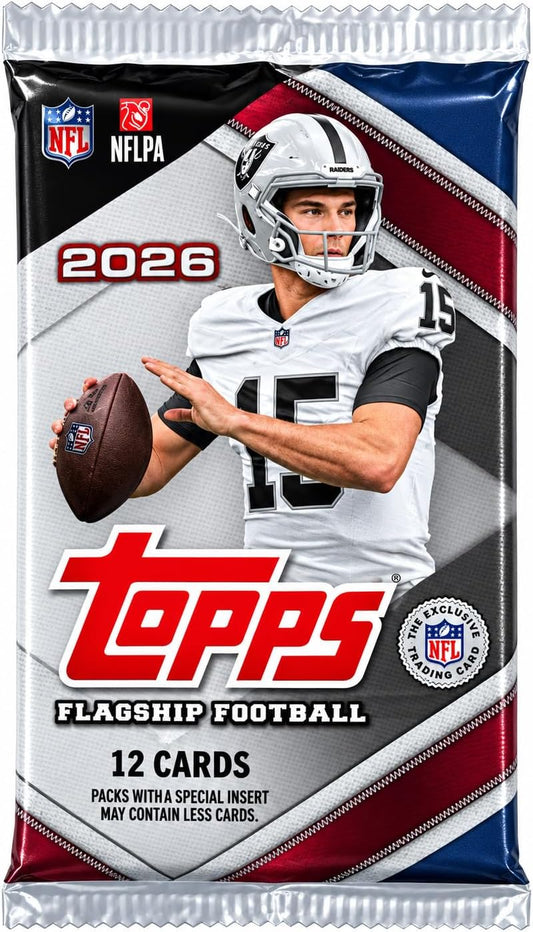 2026 Topps Football Blaster Pack - 12 Cards Per Pack
