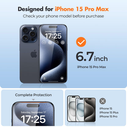 UNBREAKcable 2-Pack Screen Protector for iPhone 14 Plus/13 Pro Max