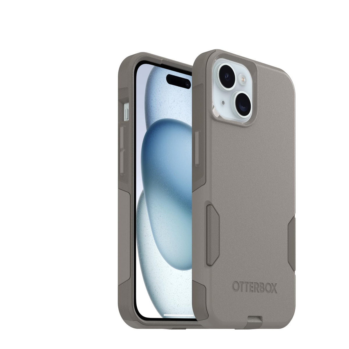 OtterBox iPhone 17e, 16e, 15, 14, & 13 Commuter Series Case - Black, Slim & Tough, Pocket-Friendly, with Port Protection - Thin & Protective iPhone Case, Dual-Layer, Impact Absorbing iPhone Case
