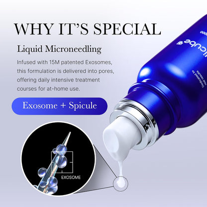 medicube Exosome Shot Zero 2,000 PPM Spicule Facial Serum For Pores & Sebum