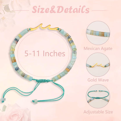 13th 16th 18th 40th 50th 60th Birthday Gifts Wave Birthday Bracelet