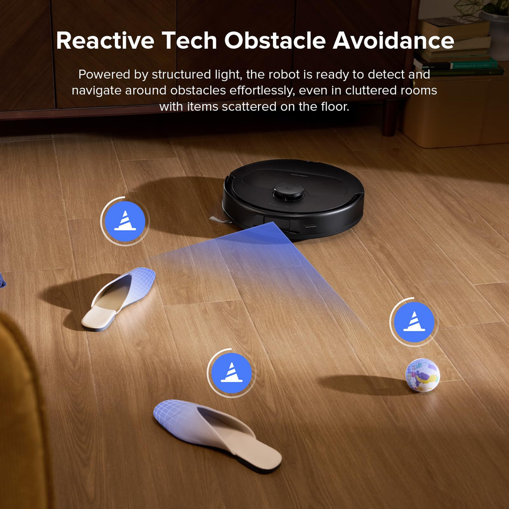 roborock Qrevo CurvX Robot Vacuum and Mop, 22,000Pa Suction