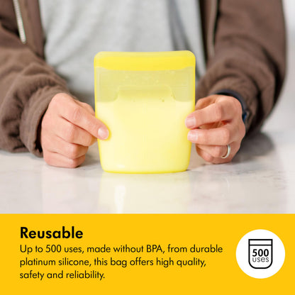Medela Easy Pour Breast Milk Storage Bags, 200 Count, 7 oz/210 ml
