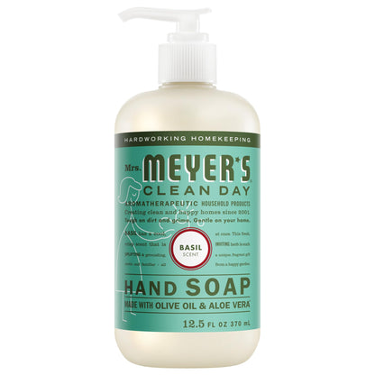 MRS. MEYER'S CLEAN DAY Liquid Hand Soap, Lemon Verbena, 12.5 fl oz, 3 Pack