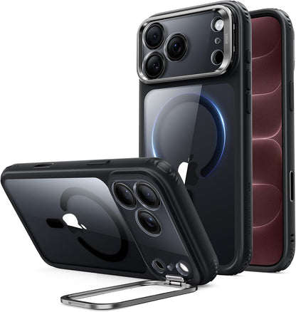 ESR Classic Hybrid for iPhone 18 Pro Max/17 Pro Max Case with Flex Stand