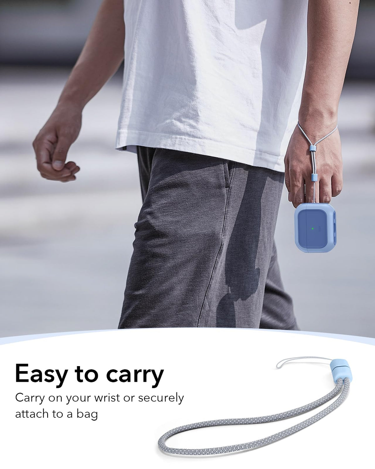ESR for AirPods Pro 2 Case, Compatible with MagSafe, White