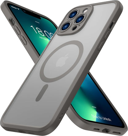 ImpactStrong Magnetic Guard Designed for iPhone 17 Air Case [Camera Protection] [Military Grade Drop Tested] [Compatible with MagSafe] Slim Translucent Matte Phone Case (6.6") - Navy Blue