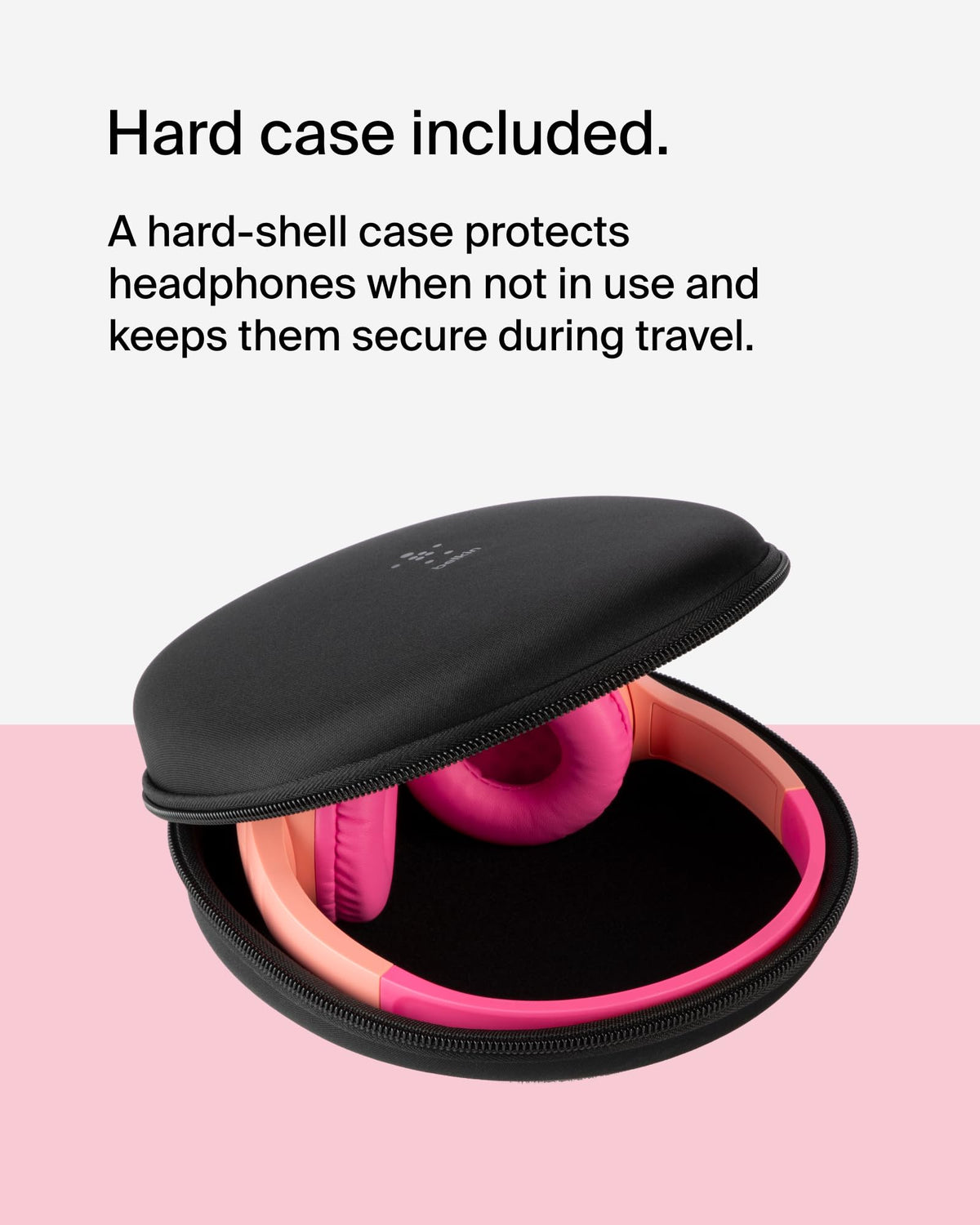 Belkin SoundForm Mini Kids Headphones, Wireless&Wired, 30H Playime, School