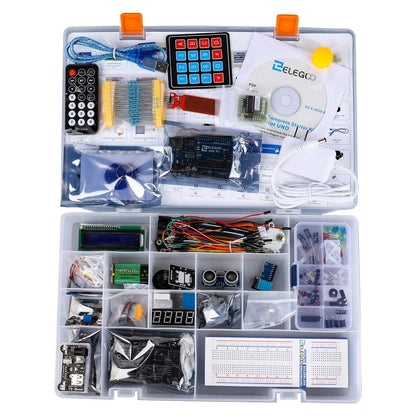ELEGOO UNO R3 Project Most Complete Starter Kit, Compatible with Arduino