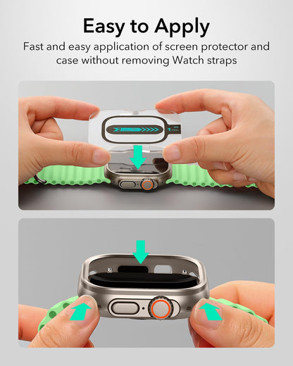 ESR for Apple Watch Ultra 4 (2026)/3/2/Ultra Case with Screen Protector