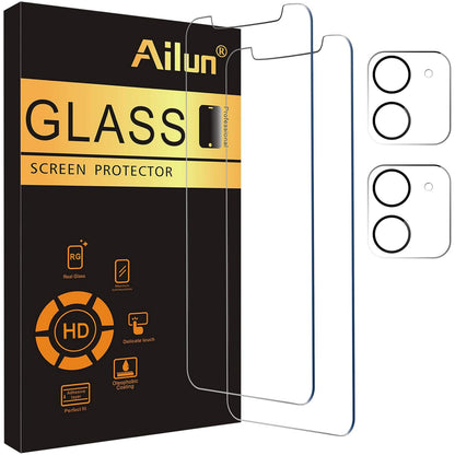 Ailun Screen Protector + Camera Lens Protector for iPhone 16 Pro Max